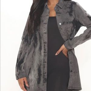 Brand new with tags tie dye shacket
